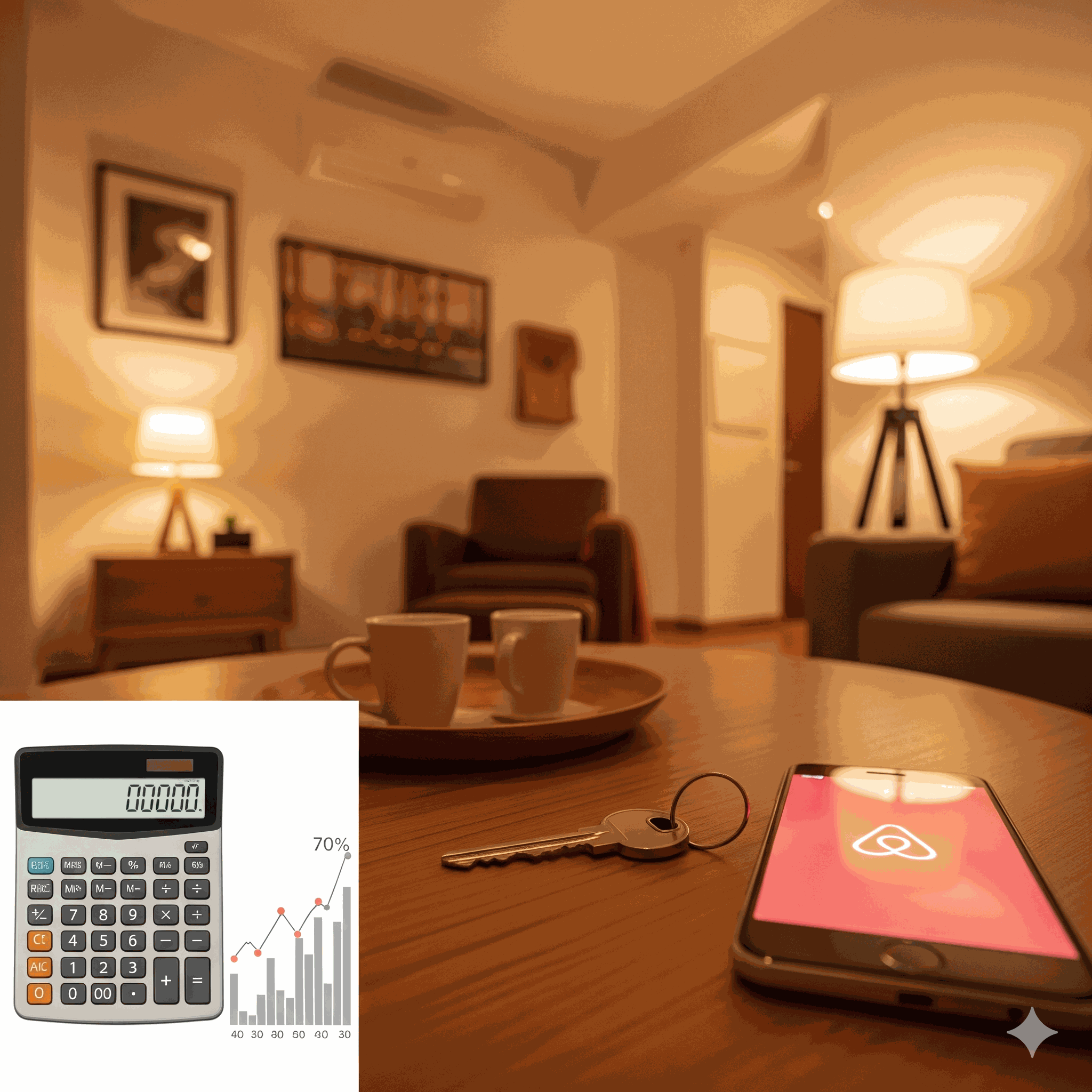 Moderný byt s Airbnb aplikáciou a kalkulačkou výnosov z krátkodobého prenájmu