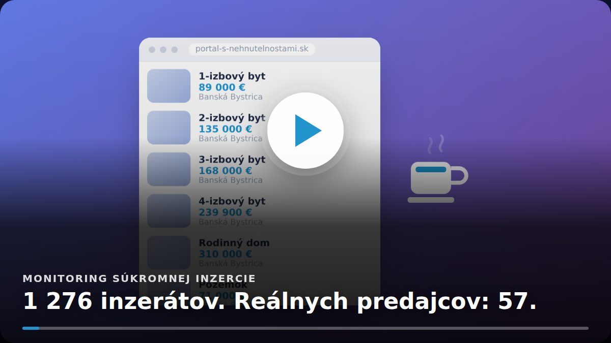 Koľko súkromných predajcov čaká vo vašom okrese